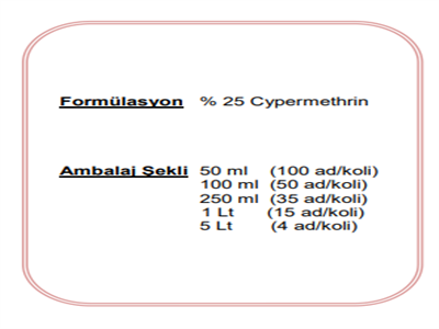 Akethrin Pro Ew 250 Ml. Haşere İmha İlacı Akethrin Pro Ew 250 Ml. Haşere İmha İlacı