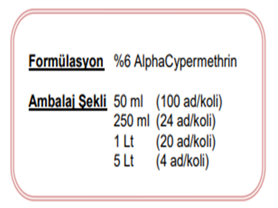 Mayalfa Sc Genel Haşere İlacı 500 ml.