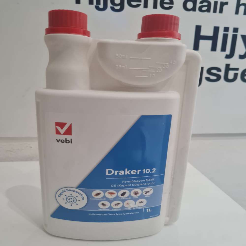 Draker 10.2 CS Genel Amaçlı Haşere İlacı 1 Lt.